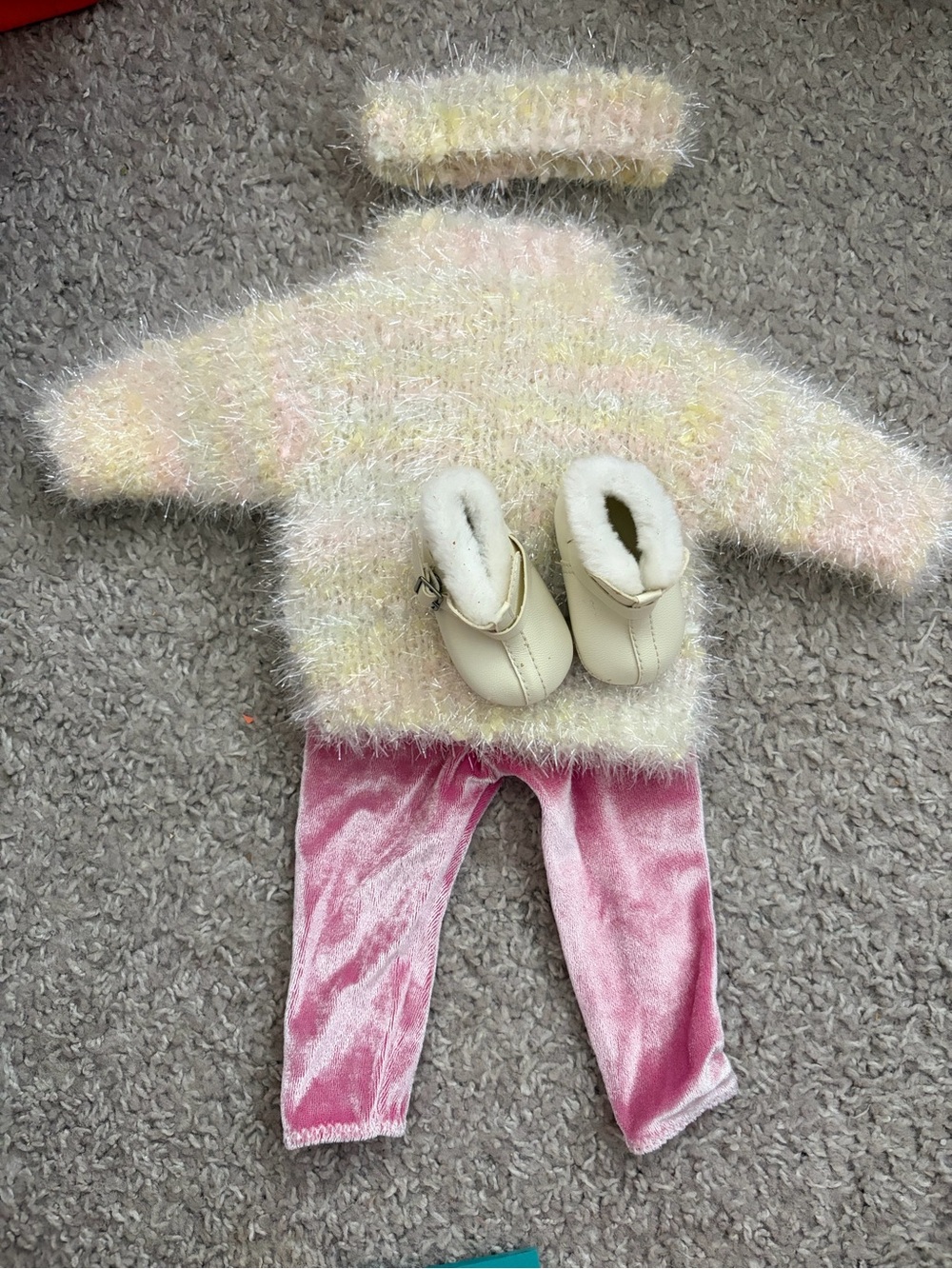 American Girl Snowball Sweater Outfit
